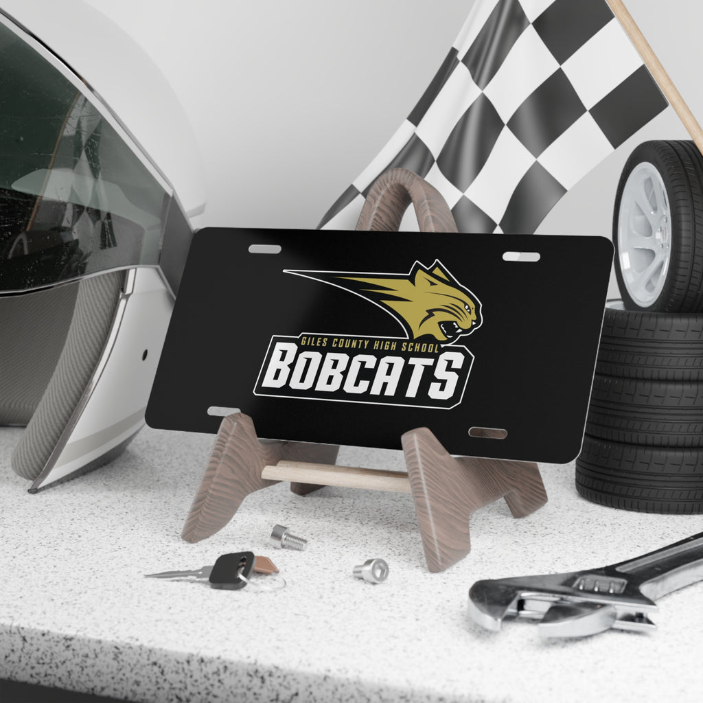 Giles County High School Bobcats - License Plate