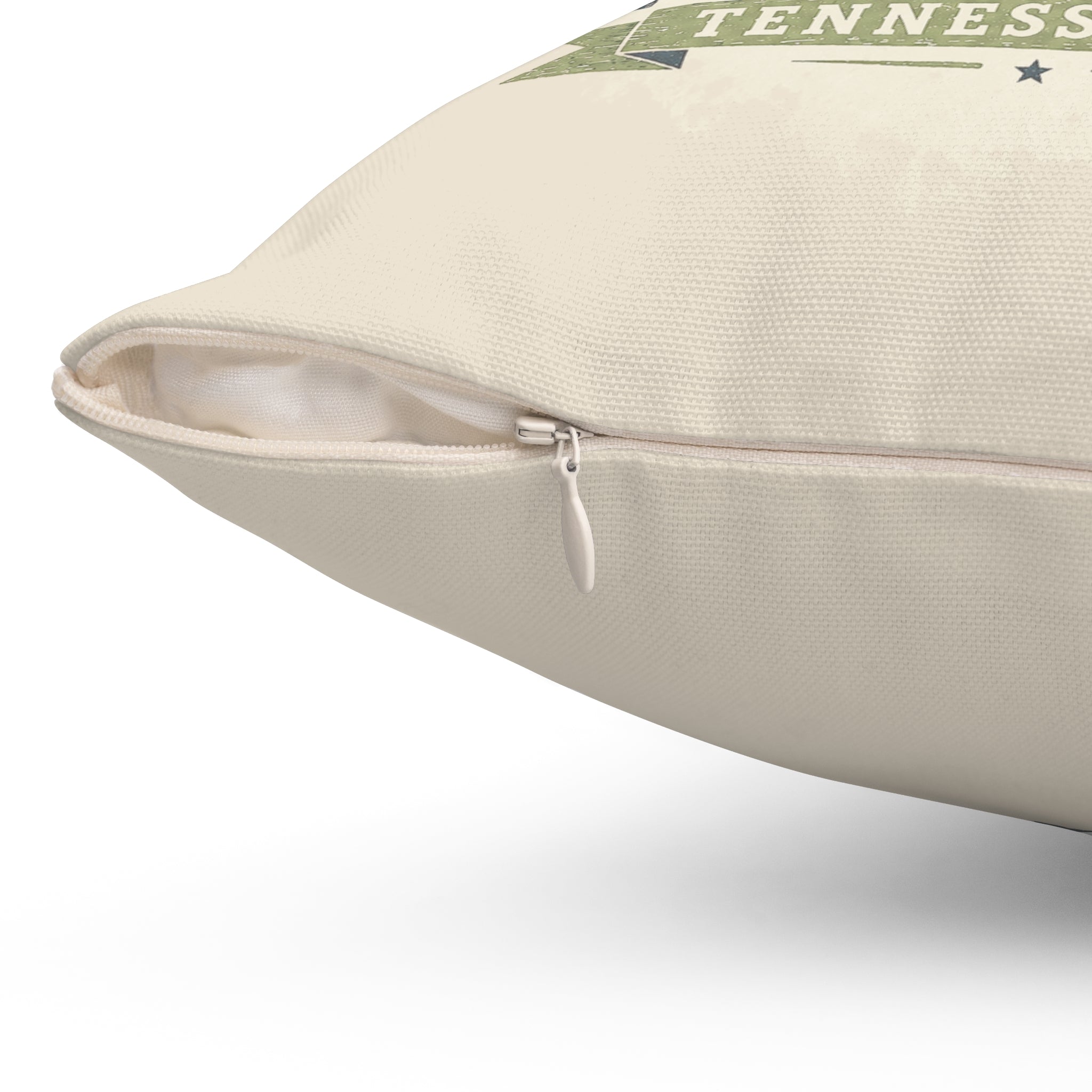 Country As A Turnip Green Decorative Pillow — Giles County Tennessee Rustic Farmhouse Throw Pillow