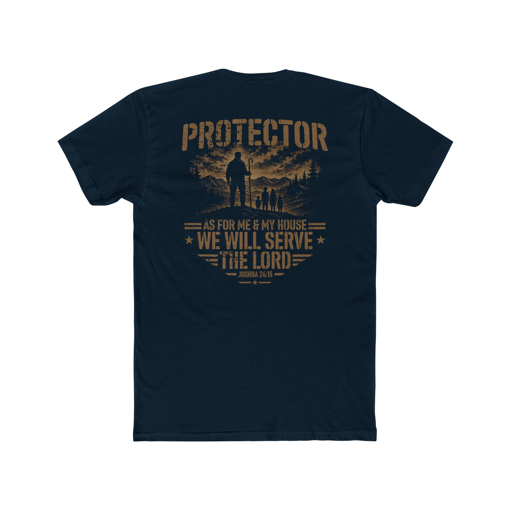 Dad Mode: Protector Joshua 24:15 - Tee