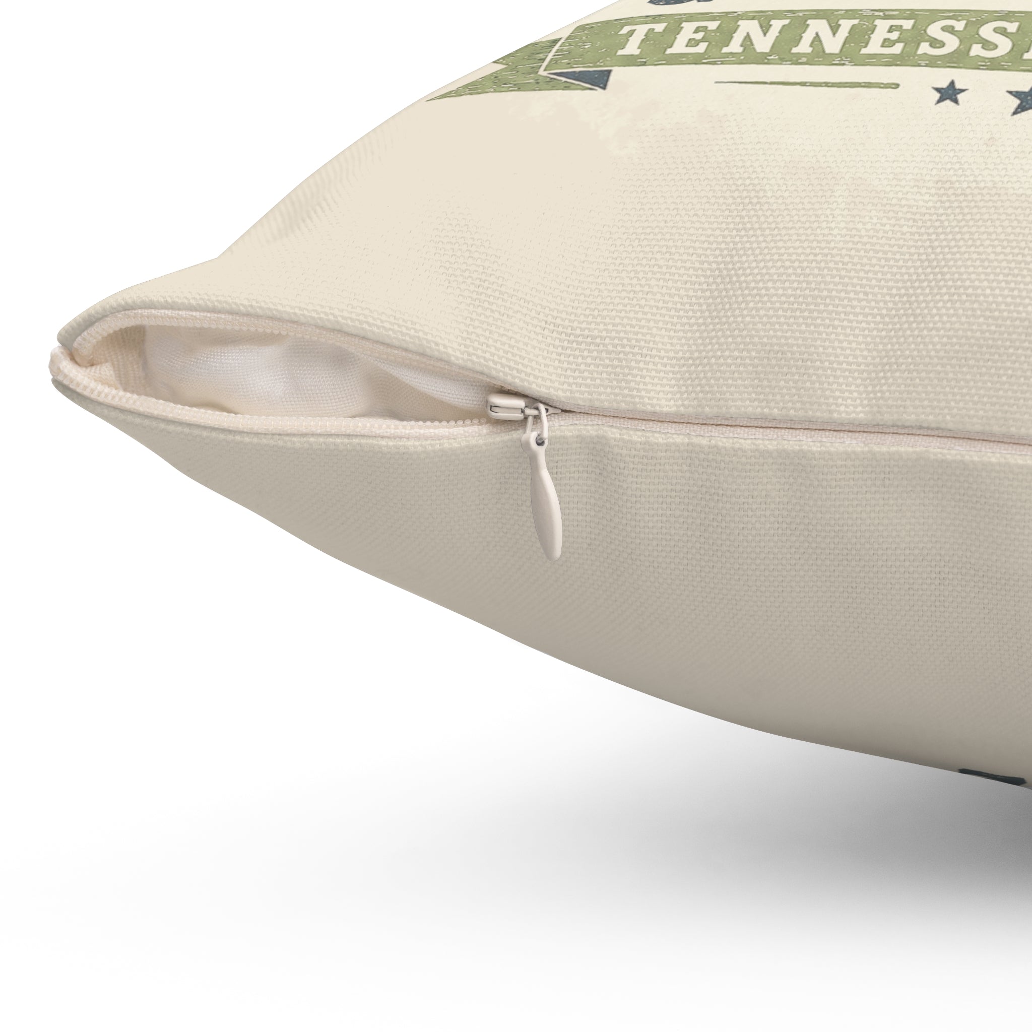 Country As A Turnip Green Decorative Pillow — Giles County Tennessee Rustic Farmhouse Throw Pillow