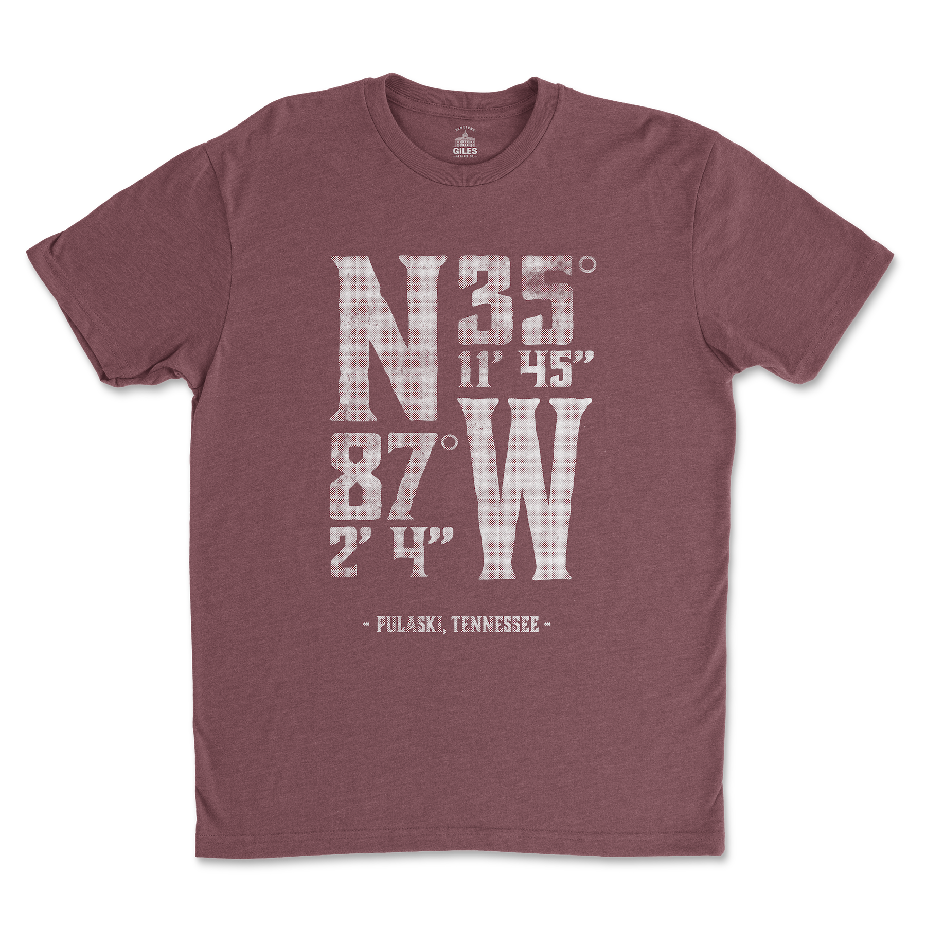 Pulaski, Tennessee Coordinates - Tee