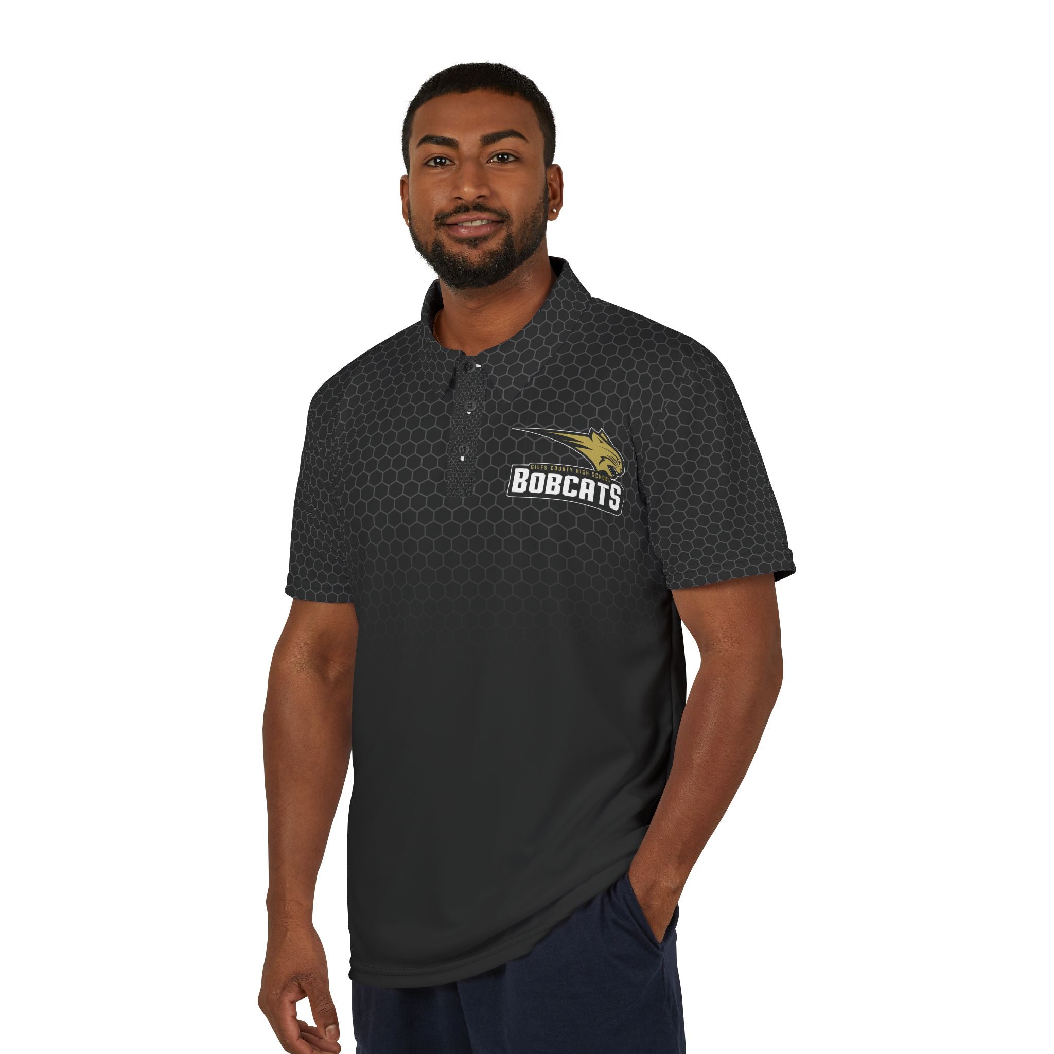Giles County Bobcats Performance Polo
