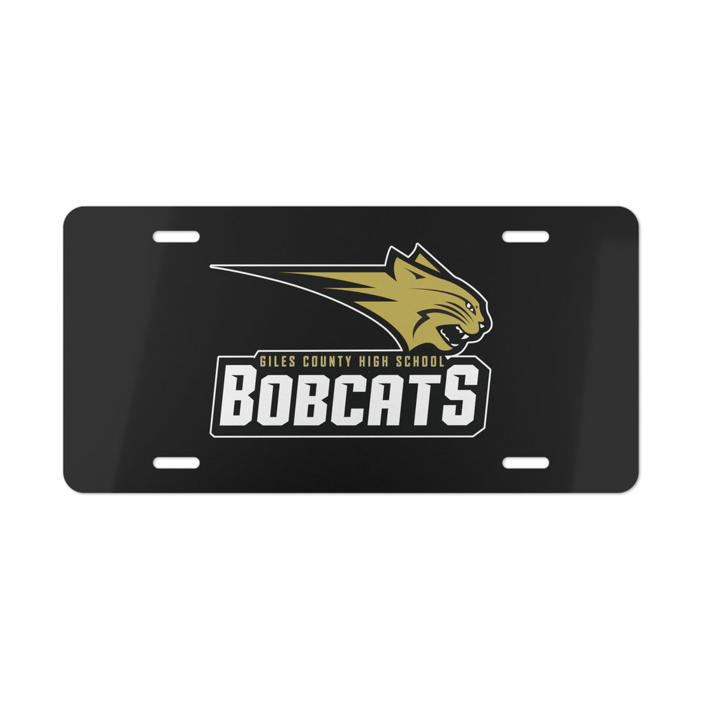 Giles County High School Bobcats - License Plate
